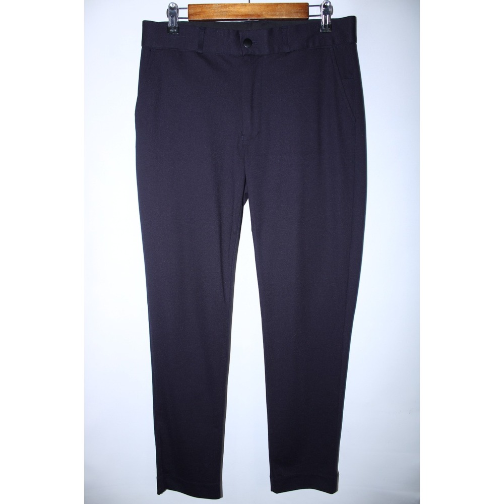 State & Liberty Men's Size 30 Navy Blue Business 28" Inseam Stretchy Pants
